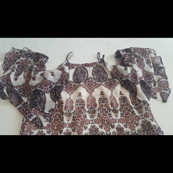 Banana Republic Cold shoulder maxi dress - Picture 4 of 6